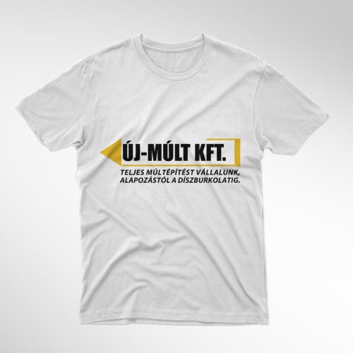Új-Múlt Kft. férfi fehér póló
