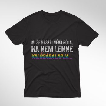Nem zörög a haraszt... férfi fekete póló