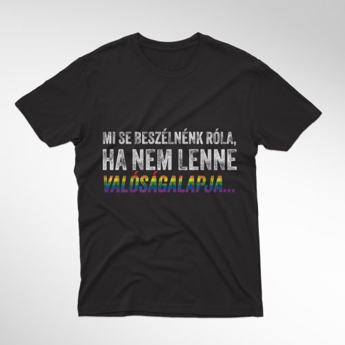 Nem zörög a haraszt... férfi fekete póló
