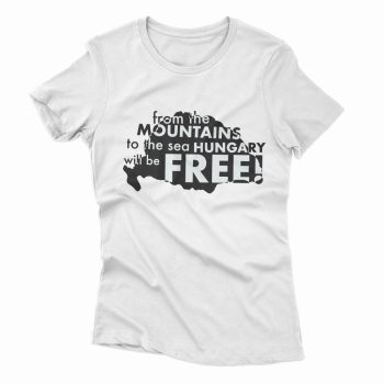 SZABAD. női póló fehér